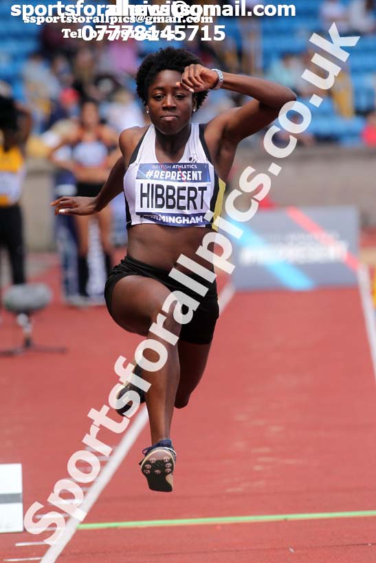 Womens triple jump, World Championship Team Trials, Alexander Stadium, Birmingham